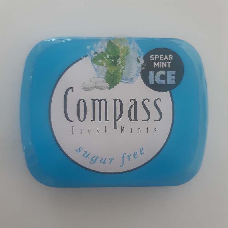 خوشبو کننده دهان Compass با طعم نعناع و یخ
