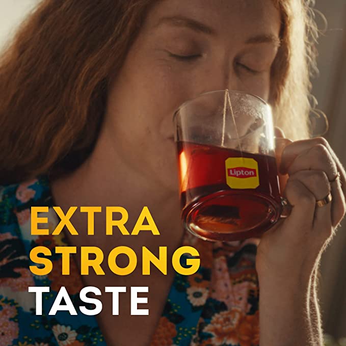 چای کیسه‌ ای لیپتون مدل Extra Strong بسته 25 عددی