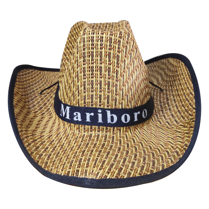 کلاه کابویی Mariboro مدل حصیری