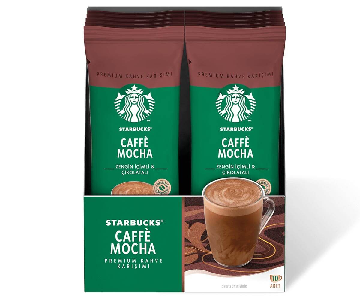 قهوه فوری کافه موکا استارباکس بسته 14 گرمی